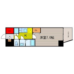 ファーストステージ江戸堀パークサイドの物件間取画像